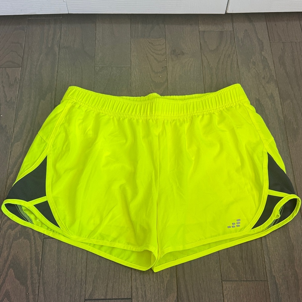 BCG Bright Yellow Athletic Shorts